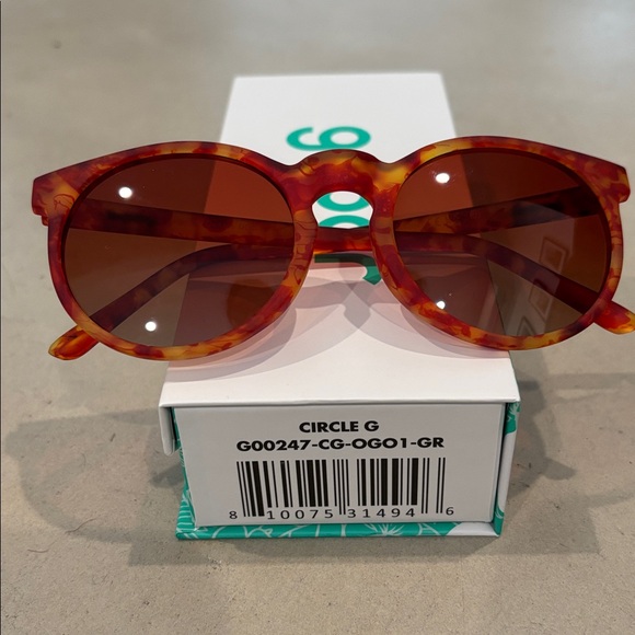 CCO! NIB Goodr Exclusive “Disco Desert Dust” Polarized Circle G Sunglasses - Picture 2 of 10